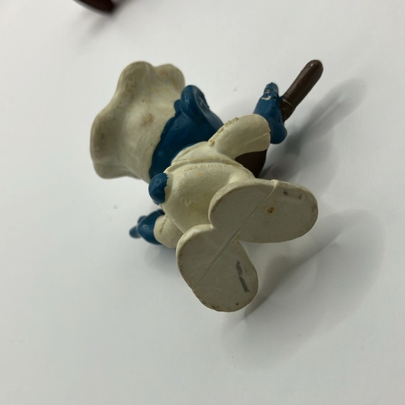 Vintage 80-90’s Smurf Mini Sculpture Collectible Decorations - Picture 7 of 16